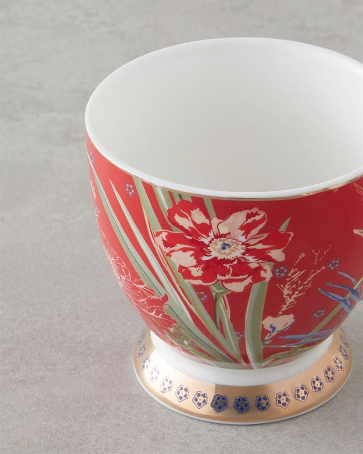 Edenic New Bone China Mug 460 ml Red