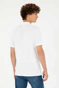 Men's White Basic T-Shirt