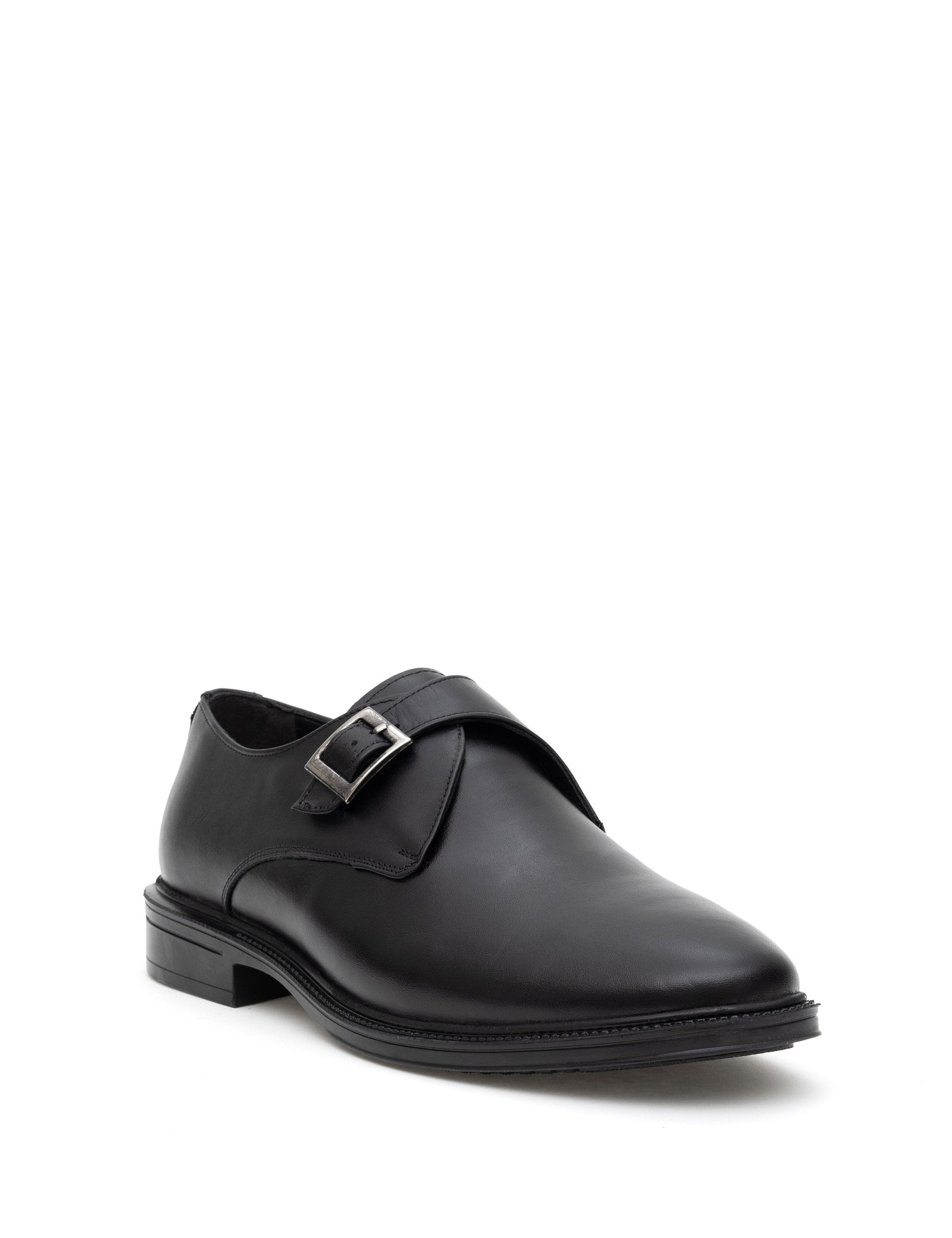 Black 100% Leather Classic Shoes