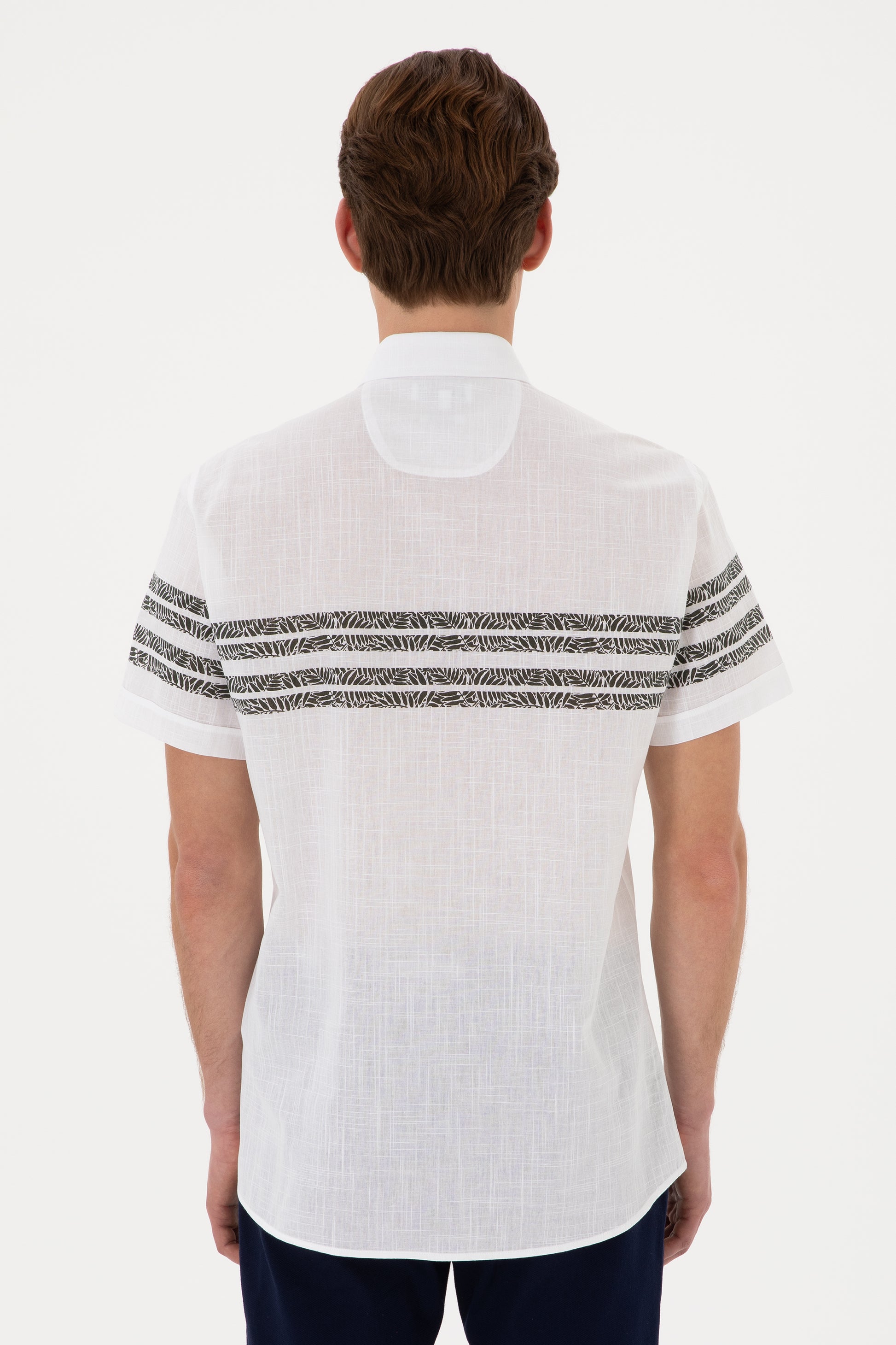 Men's Dark Khaki Short Sleeve Shirt