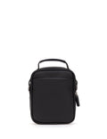 Men's Black Strap Handbag
