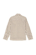 Boy's Khaki Long Sleeve Shirt