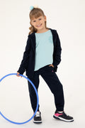 Girls' Navy Sweatpants