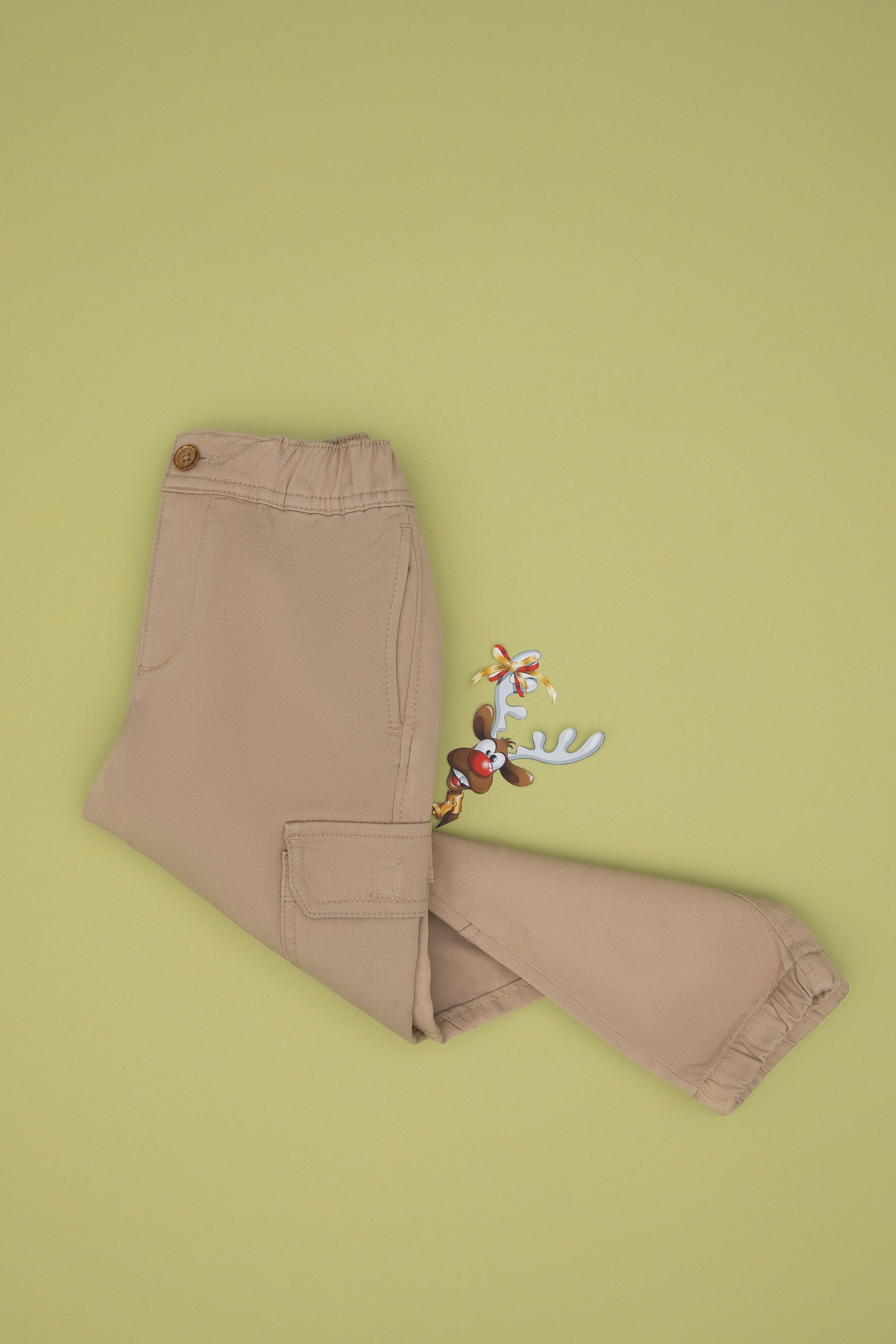 Girl's Sand Canvas Pants