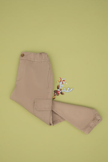 Girl's Sand Canvas Pants