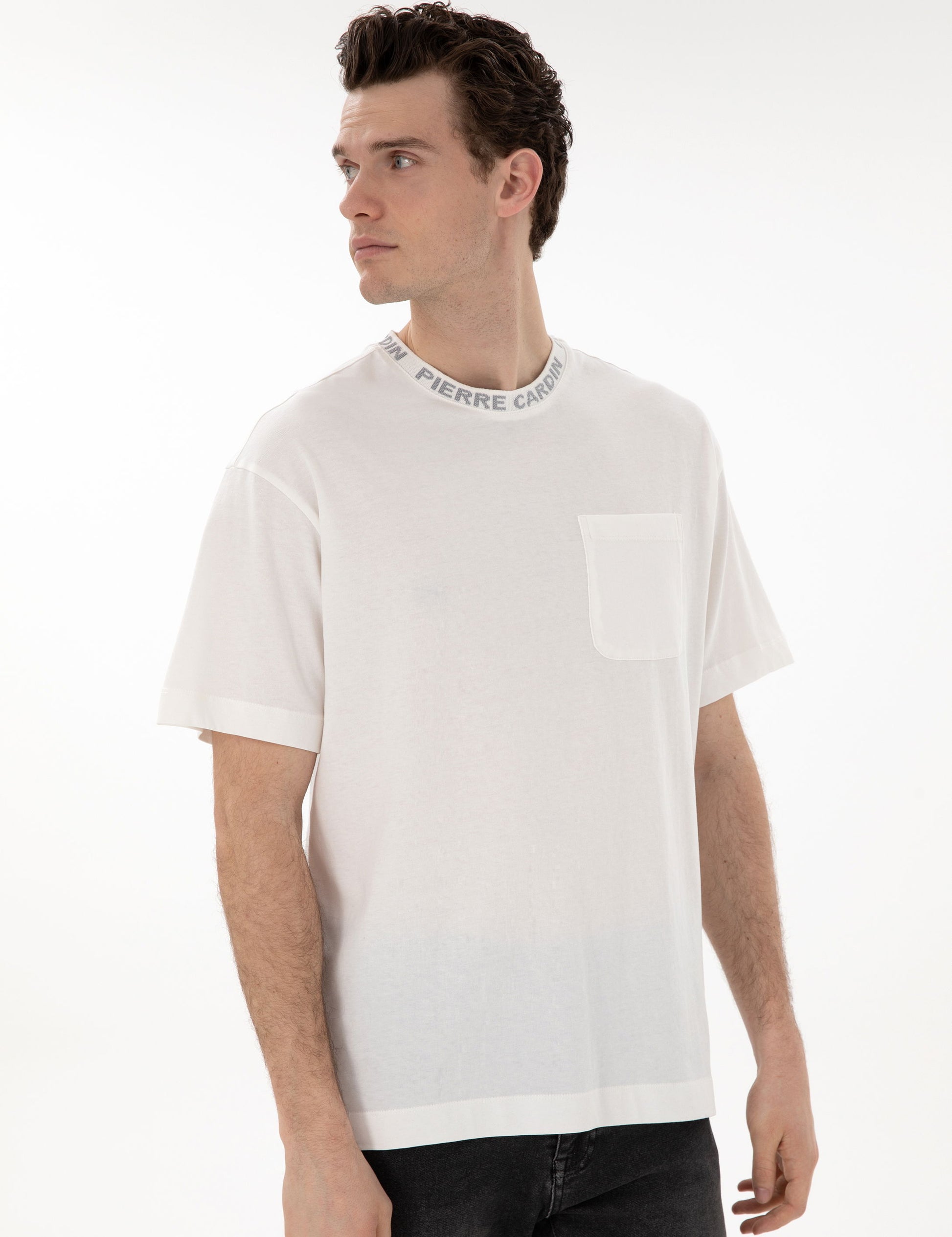 Ecru Comfort Fit T-Shirt