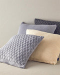 Embrance Knitwear Cushion Cover Grey