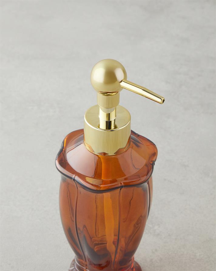 Emily Bathroom Liquid Soap Dispenser 7x7x19 cm Tile