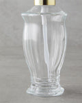 Emily Bathroom Liquid Soap Dispenser 7x7x19 cm Transparent