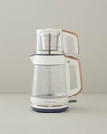 English Home CMK 6001 Glass Tea Maker and Kettle White-Copper