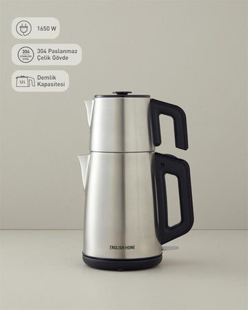 English Home CMK 6010 Inox Tea/Kettle Black