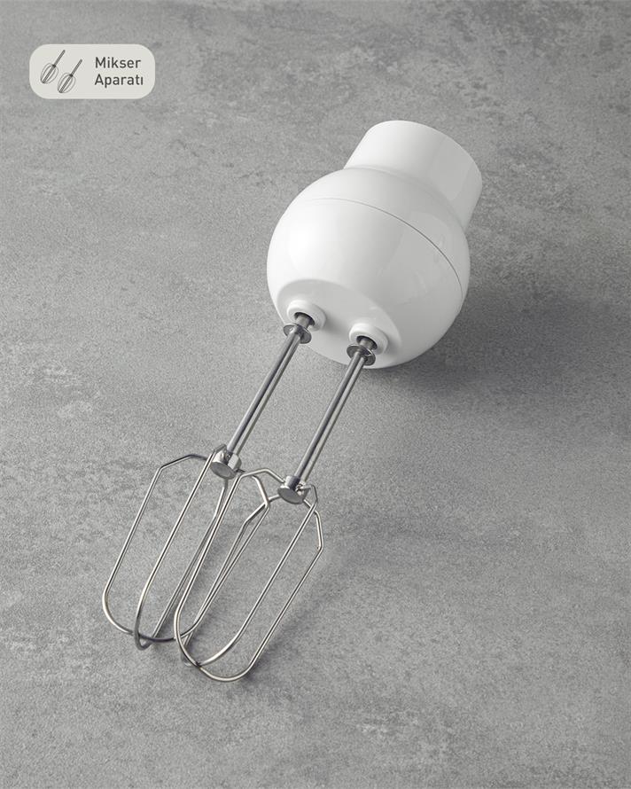 English Home MBS 3001 4-Blade Mini Blender Set White-Copper