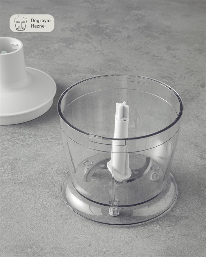 English Home MBS 3001 4-Blade Mini Blender Set White-Copper