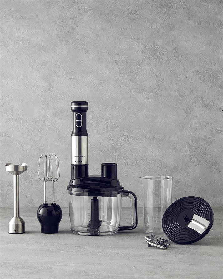 English Home RMB 3001 4-Blade Multi Blender Set Black-Chrome