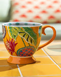 Exotic Wild New Bone China Mug 460 ml Yellow