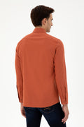 Men's Tile Long Sleeve Basic Shirt