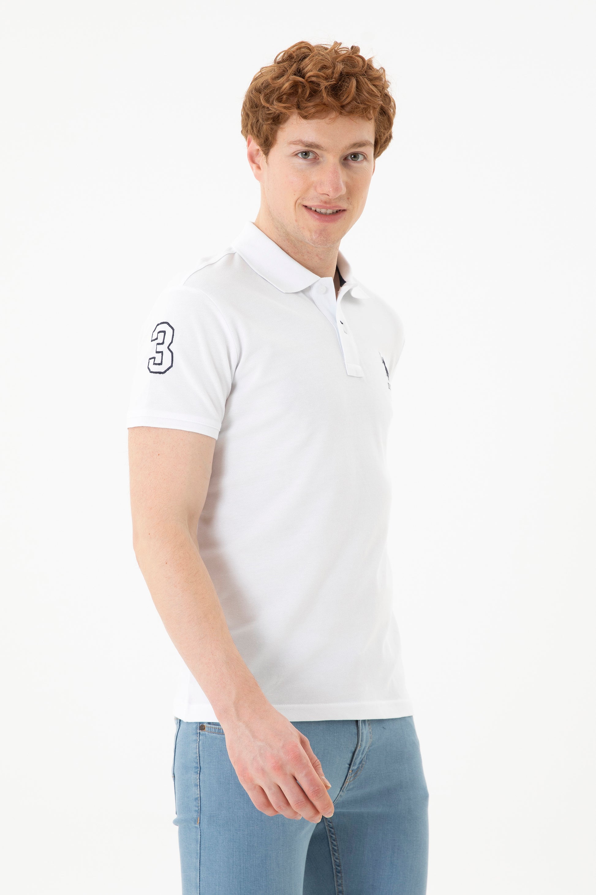 Men's White Basic T-Shirt