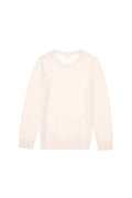 Girls' Cream Basic Sweater