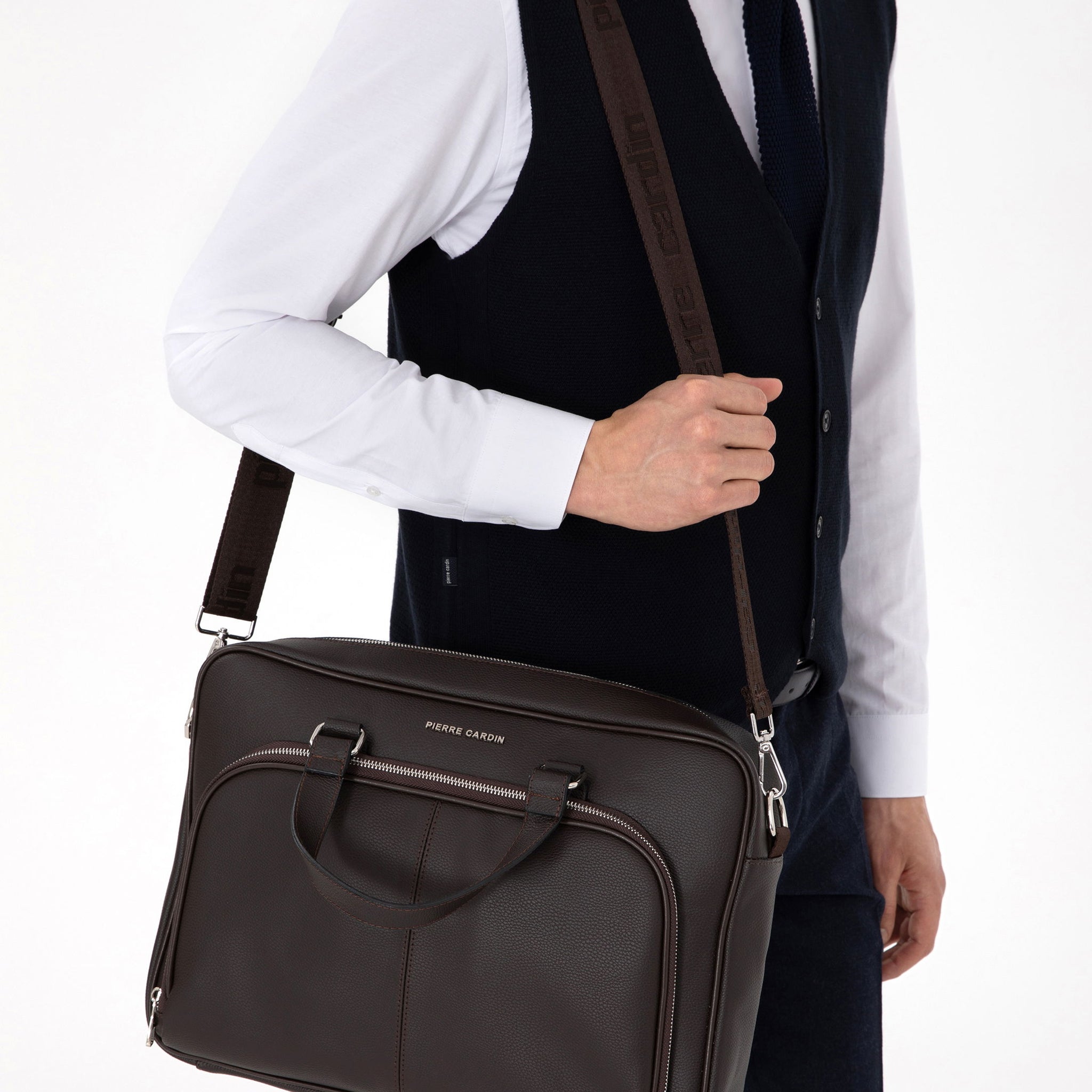Men's Brown Briefcase