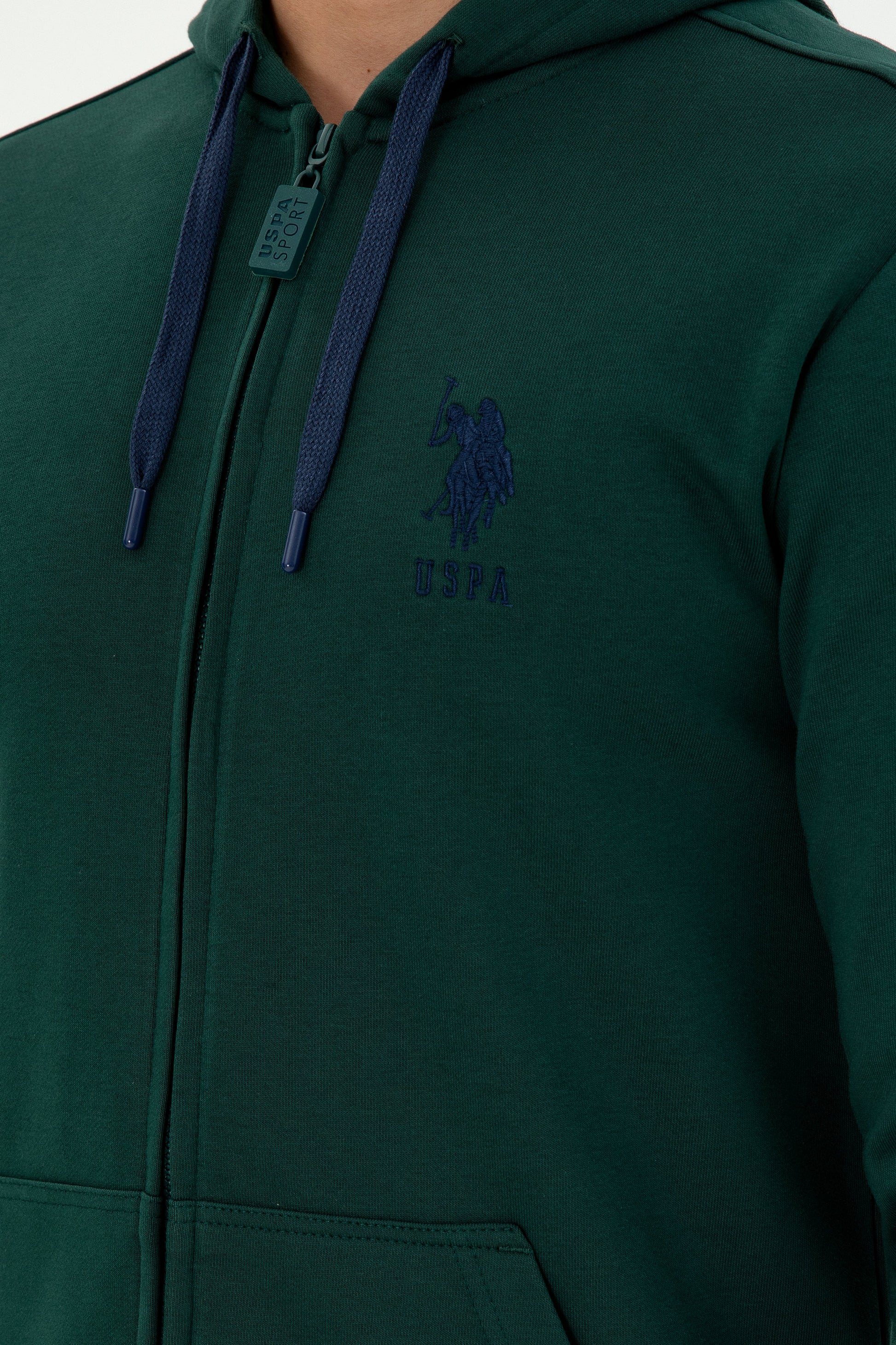 Men's Dark Green Knitted Cardigan