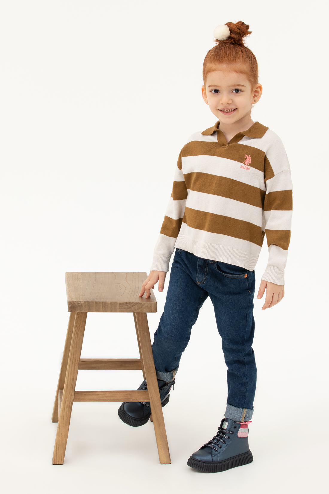 Girl's Stone Sweater