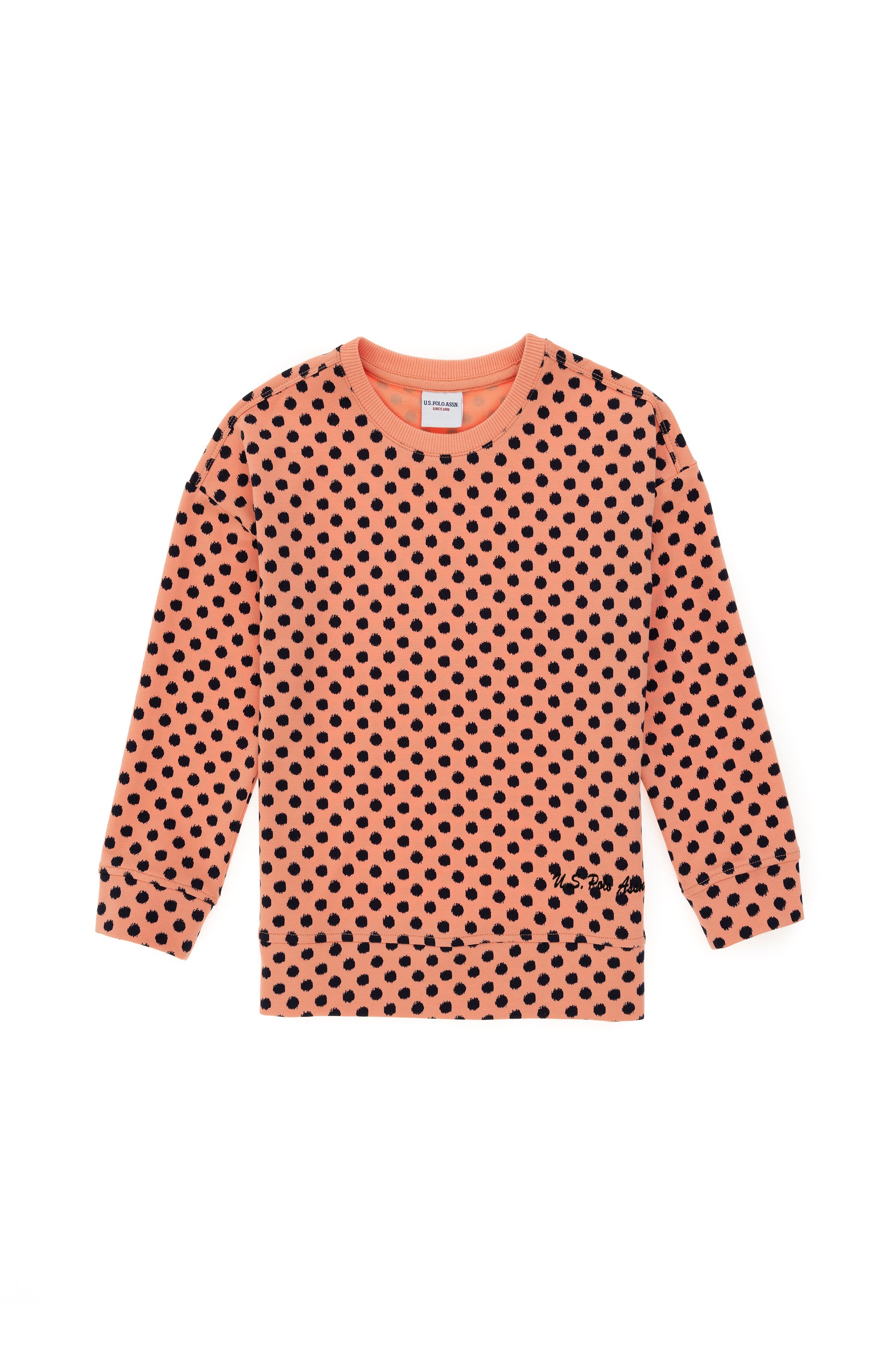 Girl's Salmon Sweatshirt