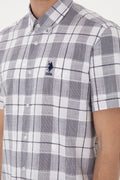 Men's Navy Blue Short Sleeve Shirt