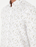 Grey Slim Fit Long Sleeve Shirt