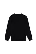 Boy's Black Basic Sweater