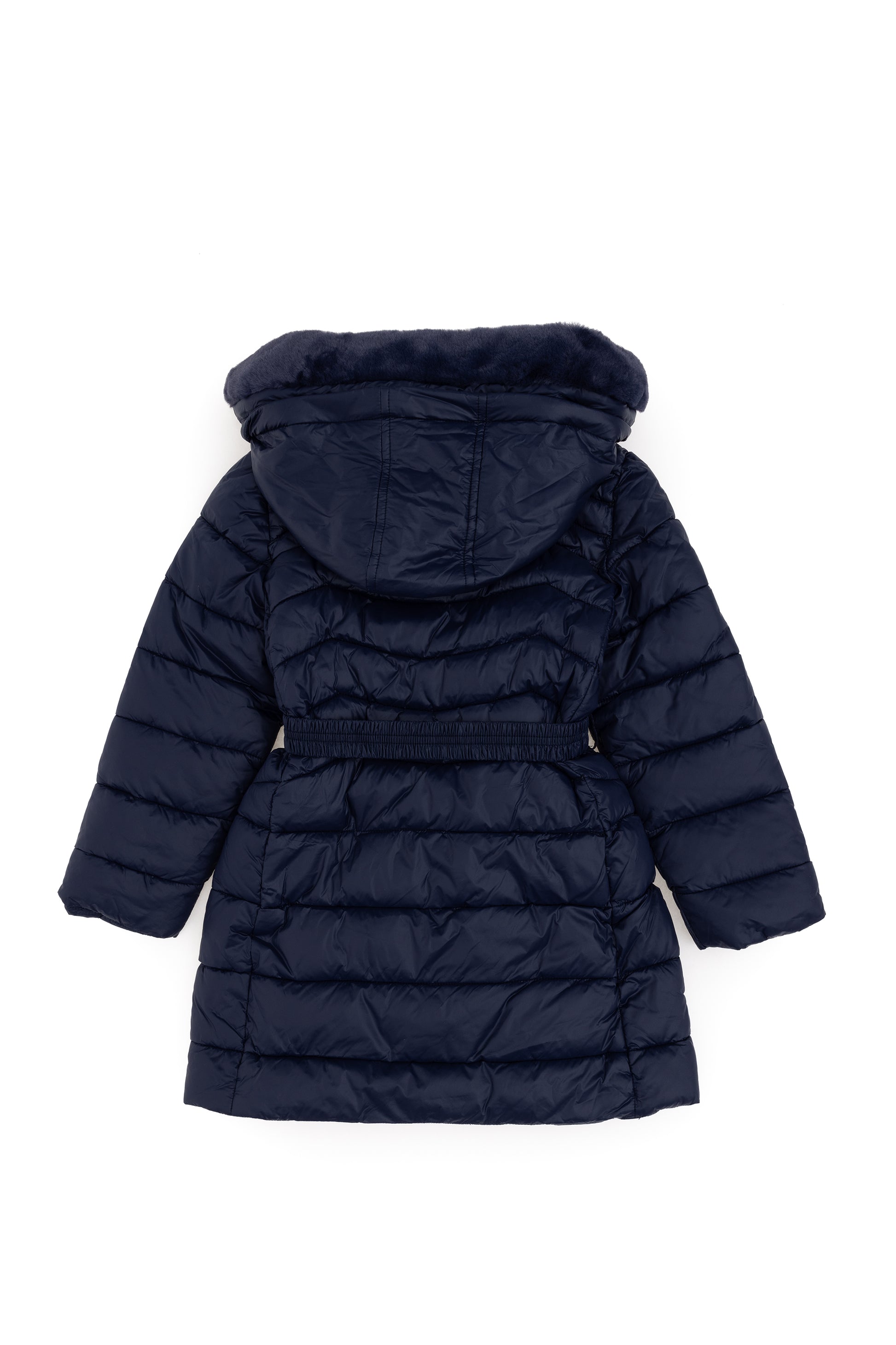 Girl's Navy Blue Coat