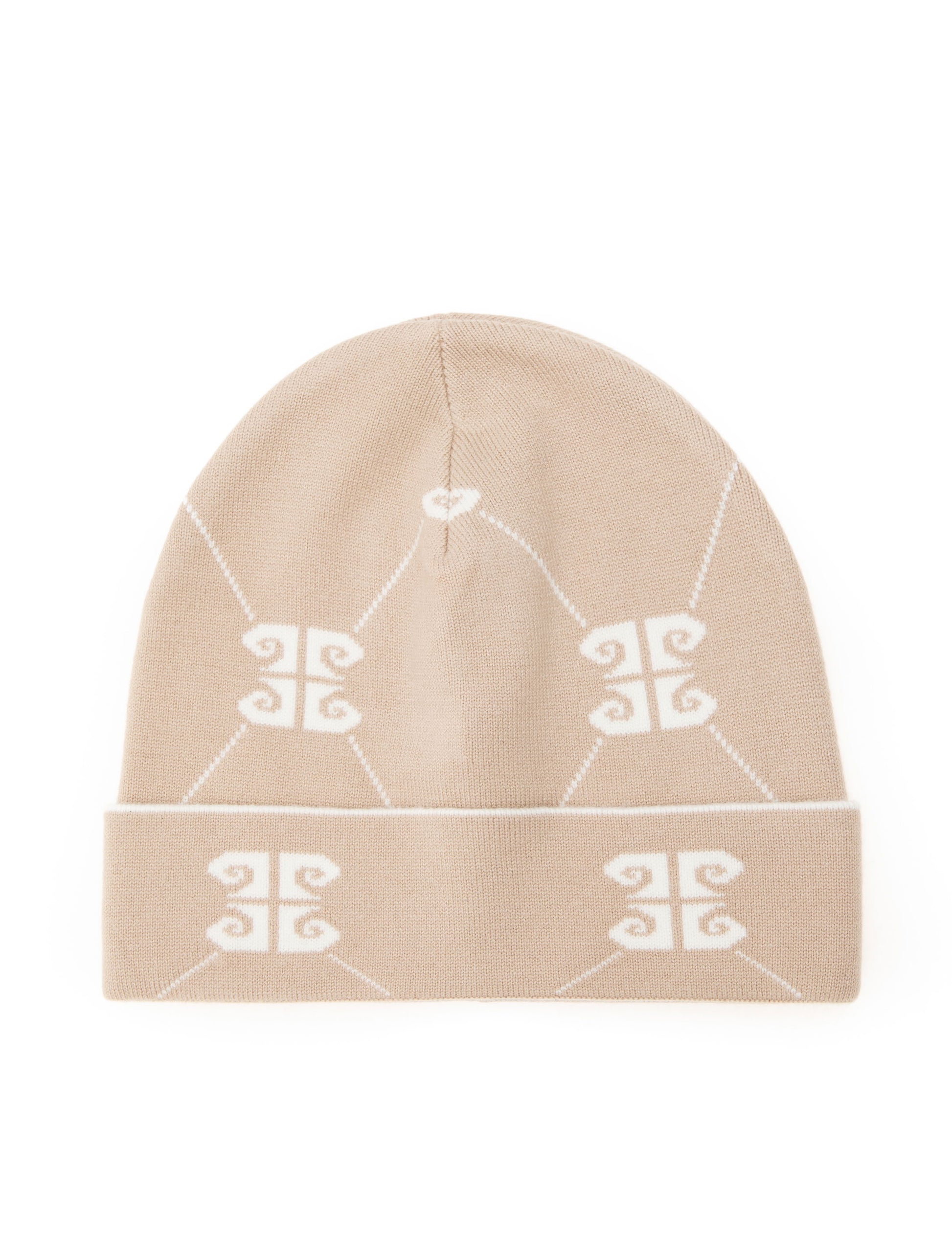 Beige Beanie