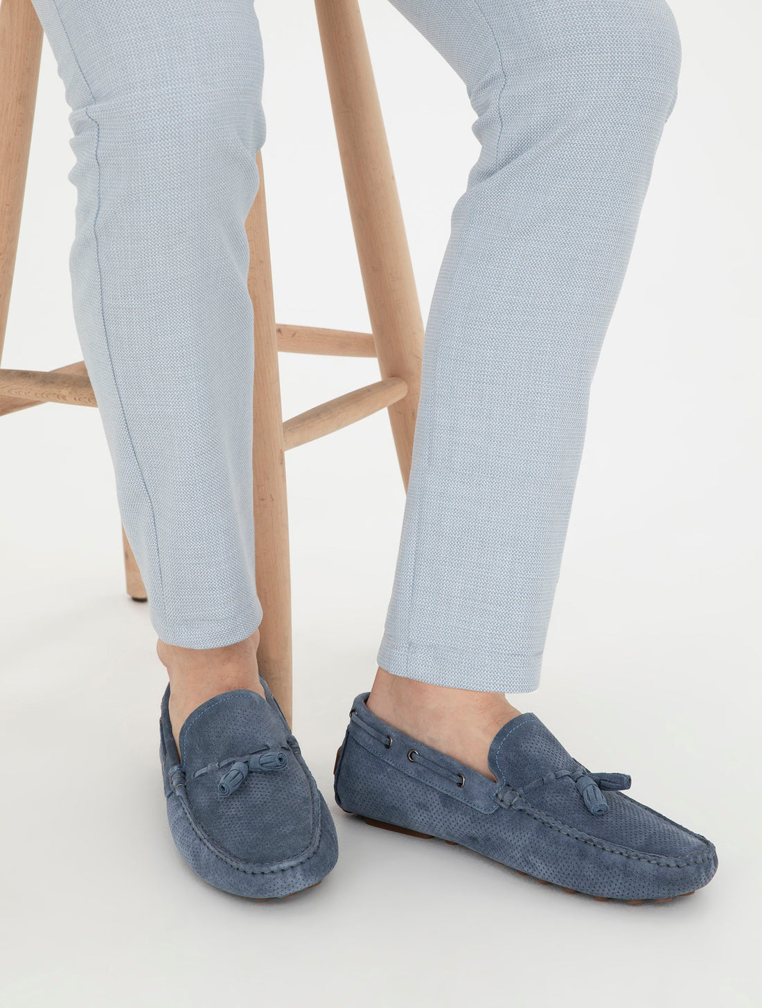 Indigo Loafer Shoes