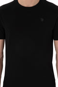 U.S. Polo Assn. - Men's Regular Fit Crew Neck Black Basic T-Shirt