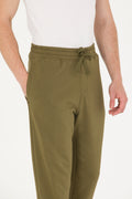 Men's Khaki Sweatpants