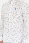 Men's Light Blue Long Sleeve Shirt