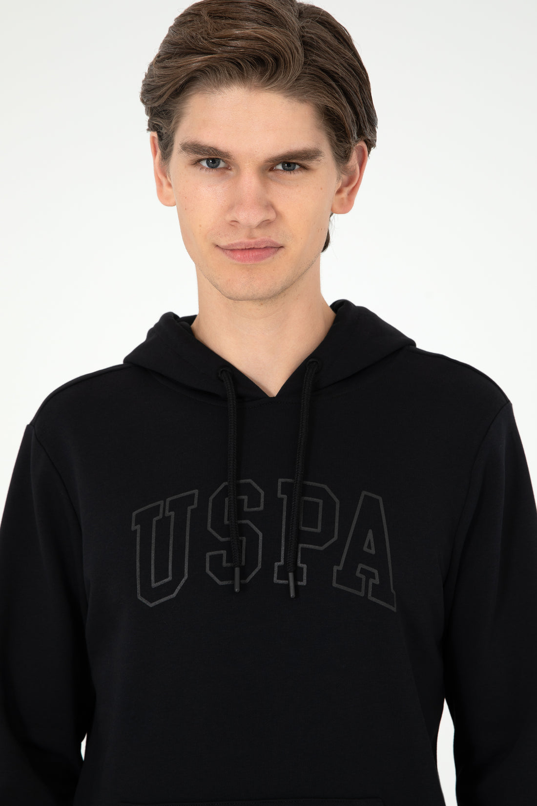Men's Black Basic Sweatshirt