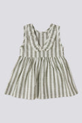 Baby Girl Stone Striped Dress Suit