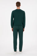 Men's Dark Green Sweatpants