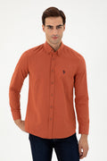 Men's Tile Long Sleeve Basic Shirt