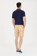 Men's Camel Woven Shorts