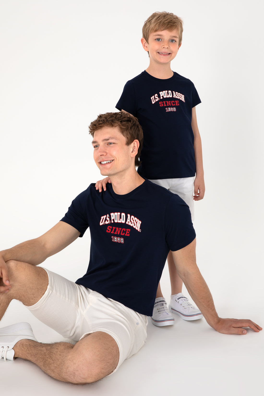 Men's Regular Fit Crew Neck Navy T-Shirt