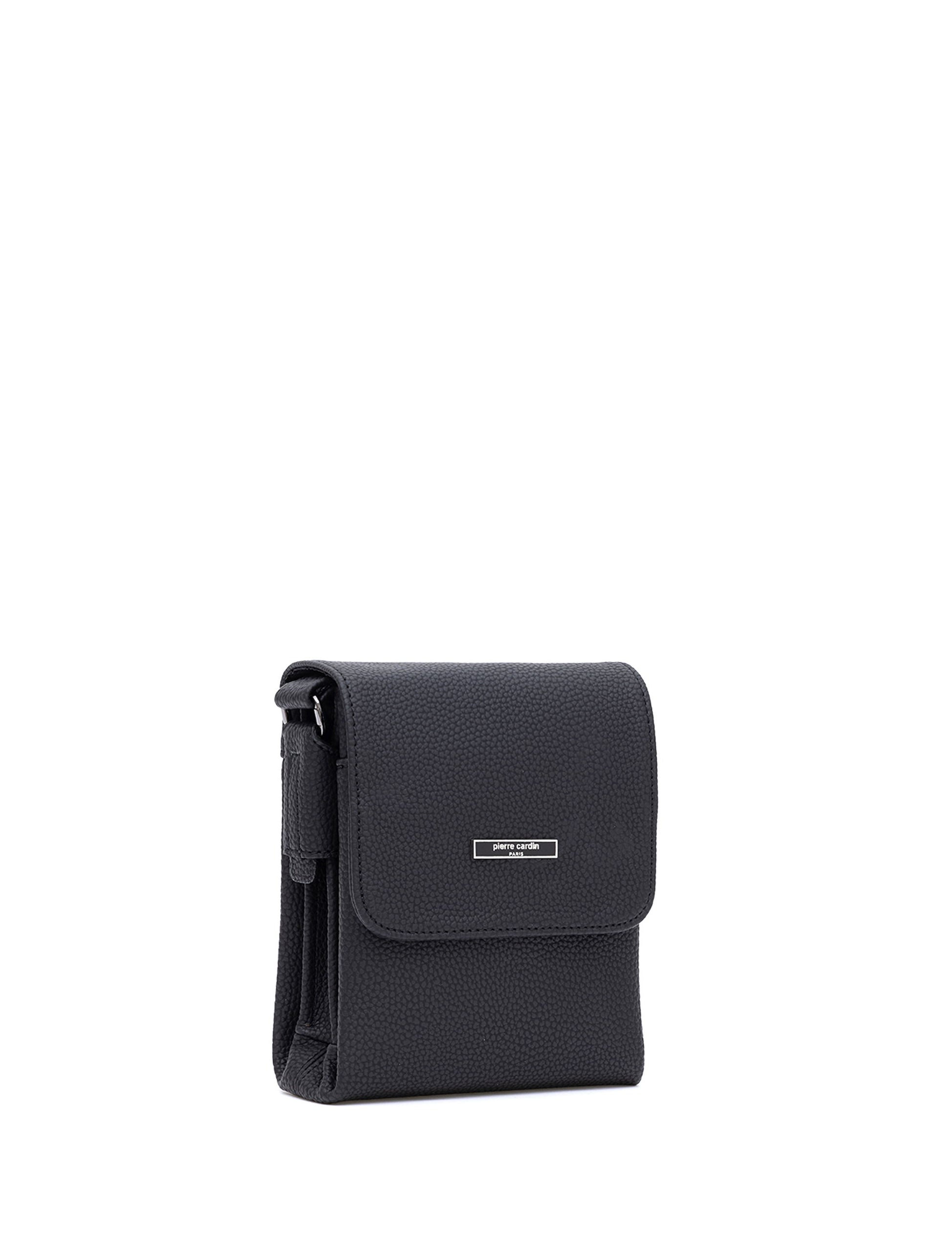 Men's Black Shoulder Bag