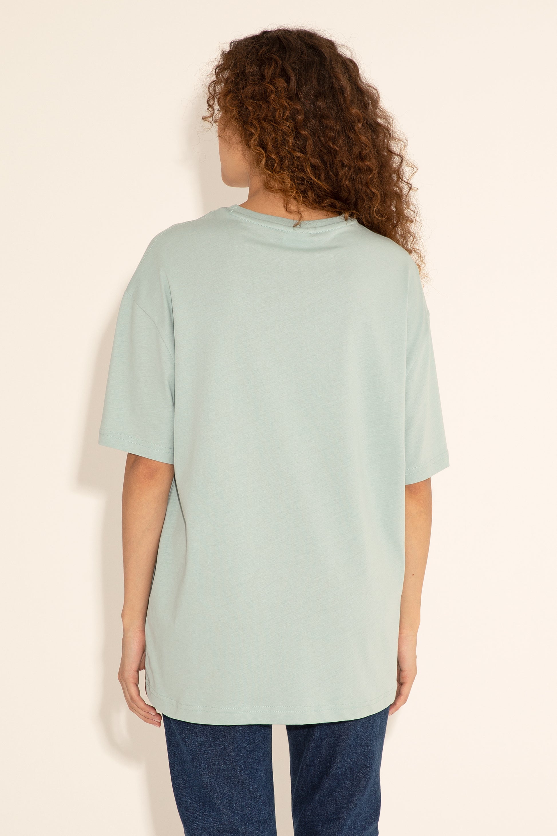 Men's Water Green T-Shirt