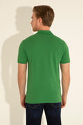 Men's Green Basic T-Shirt