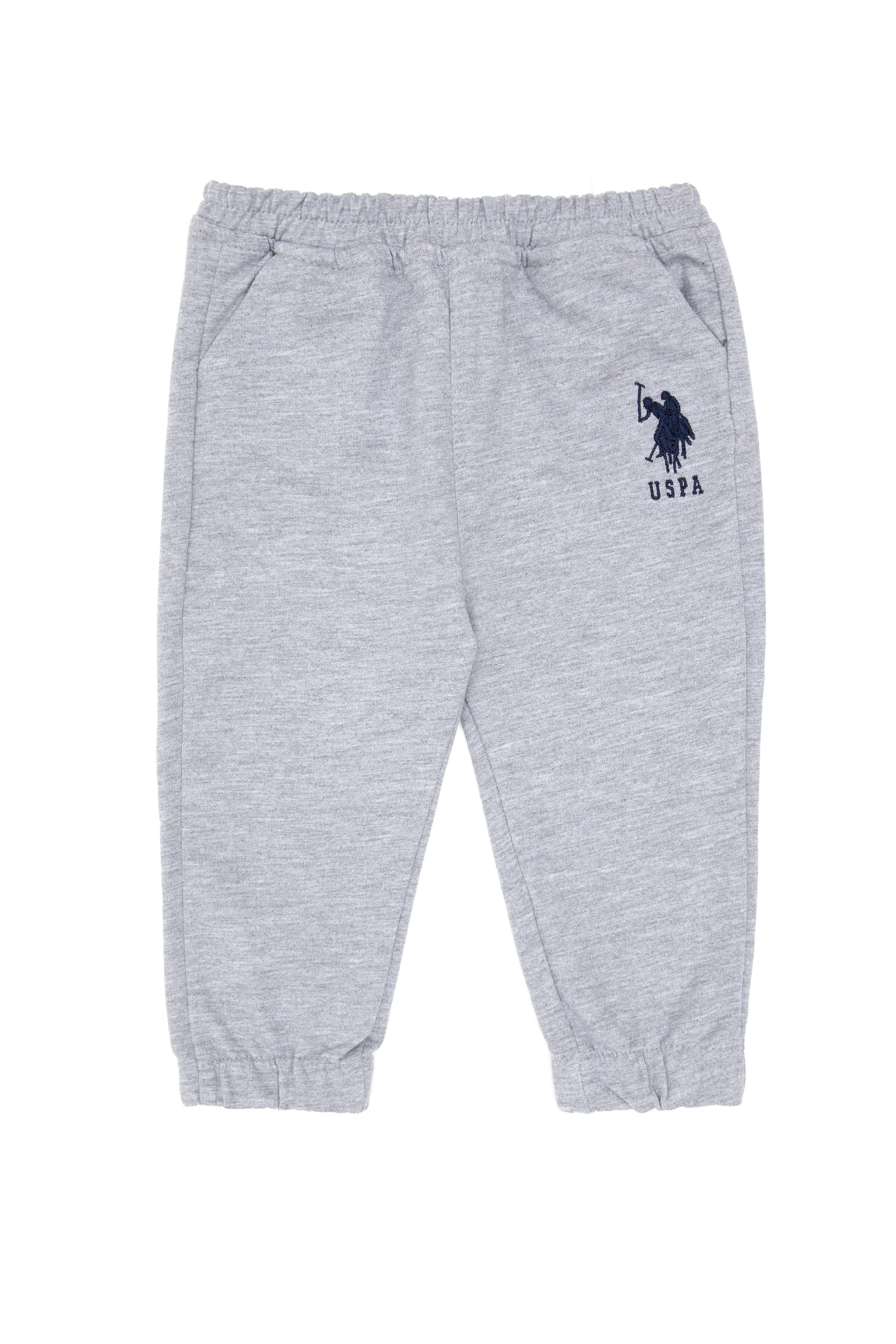 Boy Baby Grey Melange Sweatpants