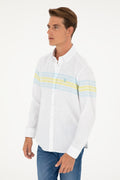 Men's Mint Long Sleeve Shirt