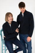 Men's Navy Blue Basic Sweatshirt