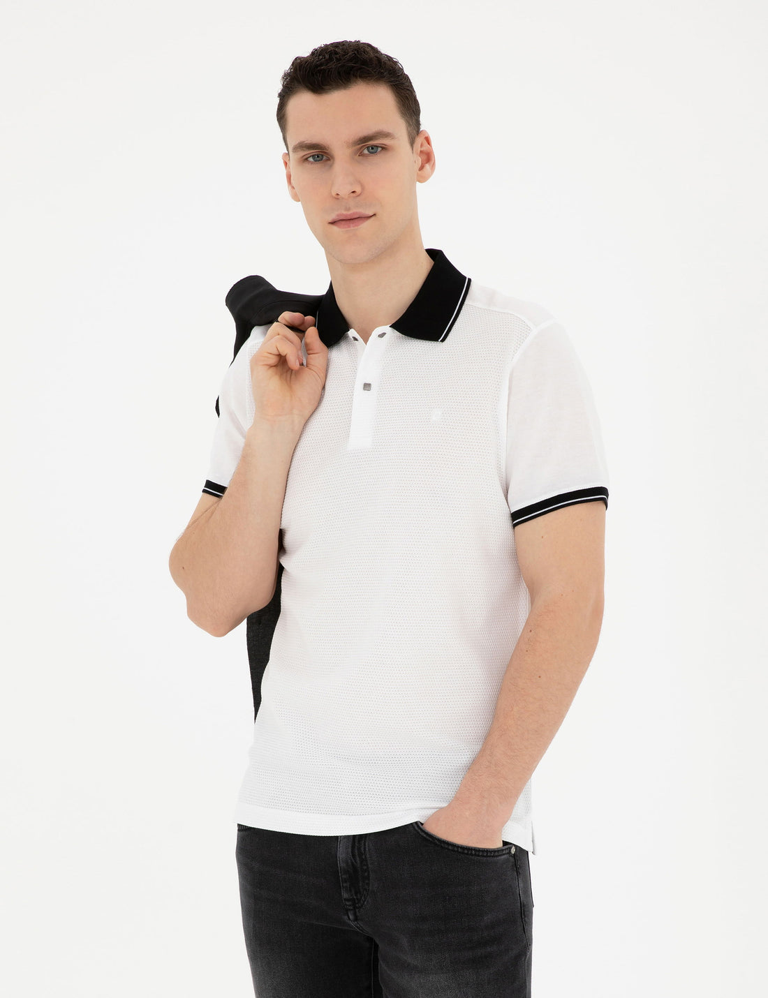 White Slim Fit T-Shirt