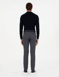 Anthracite Slim Fit Canvas Pants