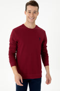 Men's Burgundy Sweatshirt